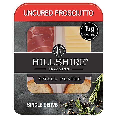 Hillshire Snacking Small Plates Prosciutto with White Cheddar Cheese - 2.4 Oz