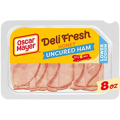 Oscar Mayer Deli Shaved Honey Ham Low Sodium - 8 Oz