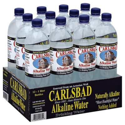 Carlsbad Alkaline Water - 33.8 Fl. Oz.