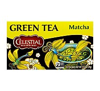 Celestial Seasonings Green Tea Bags Matcha - 20 Count