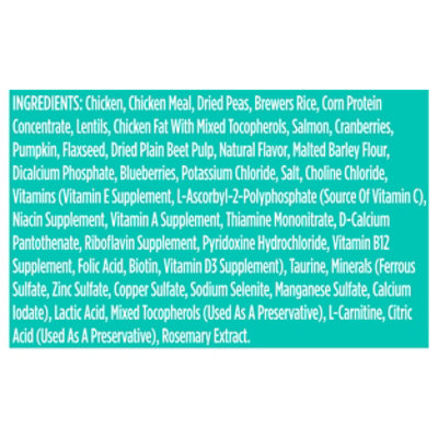 Nutrish Indoor Complete Chicken Lentils & Salmon Recipe Dry Cat Food - 3 Lb - Image 3