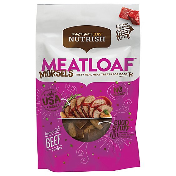 Rachael Ray Nutrish Meatloaf Morsels Homestyle Beef Recipe Dog Treats Rachael Ray Nutrish Meatloaf Morsels Homestyle Beef Recipe Dog Treats