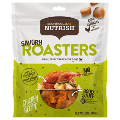 Rachael Ray Nutrish Dog Treats Roasters Savory Chicken Pouch - 12 Oz - Image 1