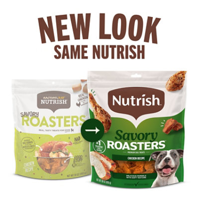 Rachael Ray Nutrish Dog Treats Roasters Savory Chicken Pouch - 12 Oz - Image 3