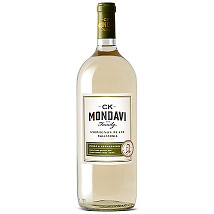 CK Mondavi Wine Sauvignon Blanc California - 1.5 Liter - Image 1