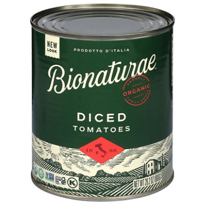 Bionaturae Organic Tomatoes Diced - 28.2 Oz - Image 1