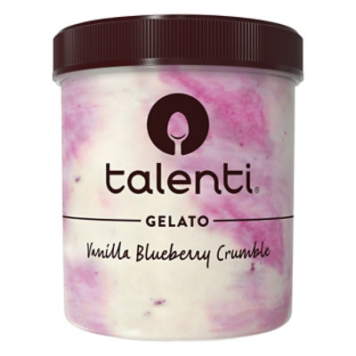 Talenti Gelato Vanilla Blueberry Crumble - 1 Pint