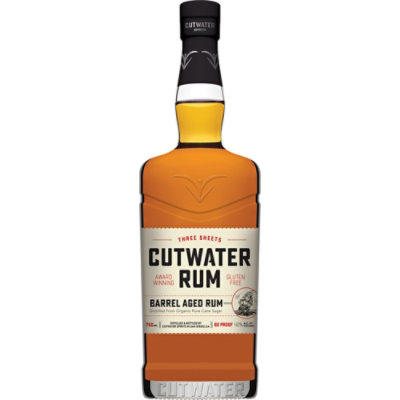 Cutwater Spirits Three Sheets Rum Barrel Aged - 750 Ml