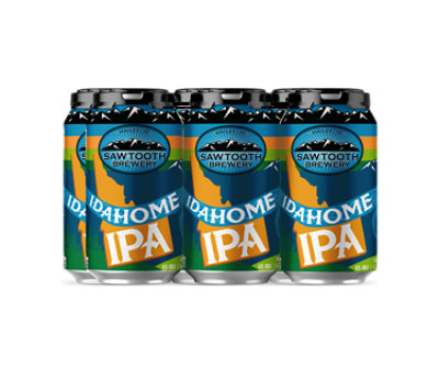 Sawtooth Idahome Ipa In Cans - 6-12 Fl. Oz.