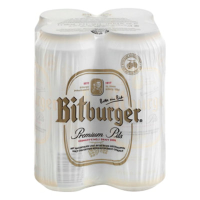 Bitburger Premium Beer In Cans - 4-16.9 Fl. Oz. - Image 3