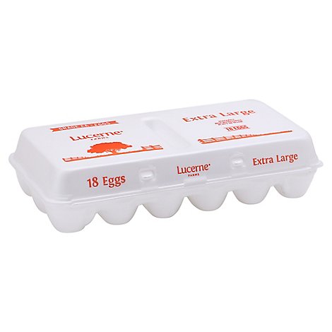 Lucerne Eggs Extra Large Family Pack - 18 Count