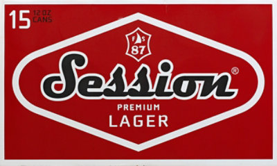 Session Premium Lager In Cans - 15-12 Fl. Oz. - Image 4