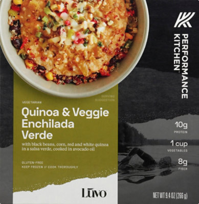 LUVO Bowl Quinoa & Veggie Enchilada Verde - 9.4 Oz - Image 2