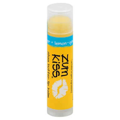 Zum Kiss Lip Balm Shea Butter Lemon-Ginger - 0.15 Oz