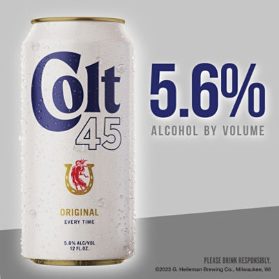 Colt 45 Original Malt Liquor In Can - 24 Oz - Image 2