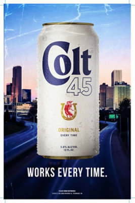Colt 45 Malt Liquor Lager Bottle - 40 Oz - acmemarkets