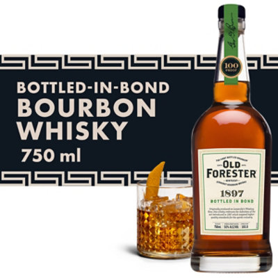 Old Forester Whiskey Row Series 1897 Kentucky Straight Bourbon Whisky 100 Proof In Bottle - 750 Ml - Image 1