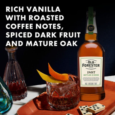 Old Forester Whiskey Row Series 1897 Kentucky Straight Bourbon Whisky 100 Proof In Bottle - 750 Ml - Image 2