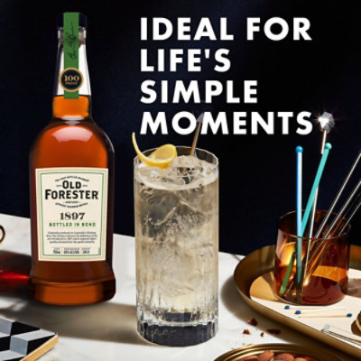 Old Forester Whiskey Row Series 1897 Kentucky Straight Bourbon Whisky 100 Proof In Bottle - 750 Ml - Image 3