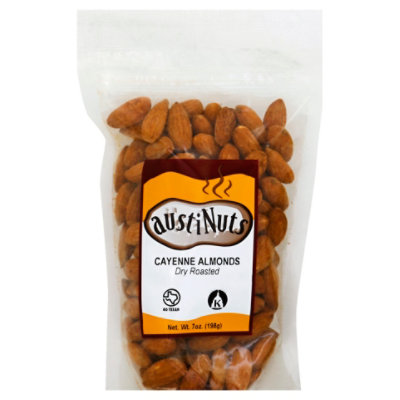austiNuts Cayenne Almonds - 7 Oz - Image 1