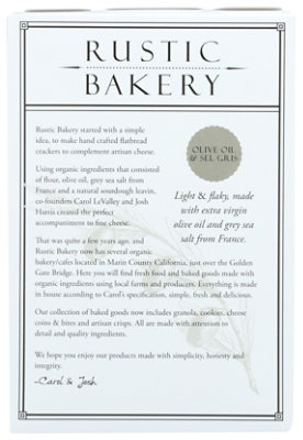 Rustic Bakery Flatbread Bites Olive Oil & Sel Gris - 4 Oz - Image 2