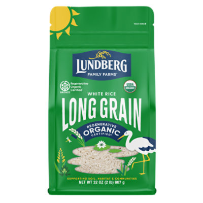 Lundberg Family Farms Regenerative Organic Certified White Long Grain Rice - 32 Oz - Image 4