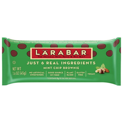 Larabar Fruit & Nut Food Bar Mint Chip Brownie - 1.6 Oz