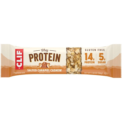 CLIF Bar Whey Protein Salted Caramel Cashew - 1.98 Oz