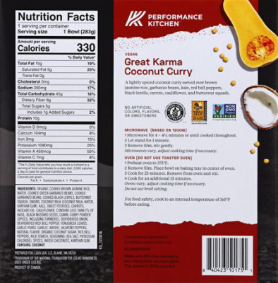 LUVO Planted Power Bowl Great Karma Coconut Curry - 10 Oz - Image 6