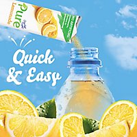 Crystal Light Pure Lemonade Naturally Flavored Powdered Drink Mix On the Go Packets - 7 Count - Image 1