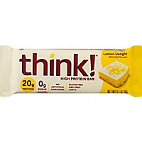 thinkThin High Protein Bar Lemon Delight White Chocolate Dipped - 2.1 Oz - Image 2