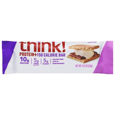 thinkThin Protein & Fiber Bar Smores - 1.41 Oz