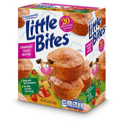 Entenmann's Little Bites Strawberry Yogurt Mini Muffins - 20 Count - Image 4