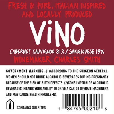 Vino Rosso Wine - 750 Ml - Image 3