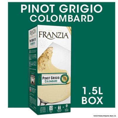 Franzia Pinot Grigio Colombard White Wine - 1.5 Liters - Image 1