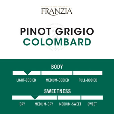 Franzia Pinot Grigio Colombard White Wine - 1.5 Liters - Image 3