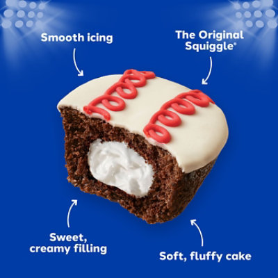 Hostess Limited Edition Cupcakes Baseballs Chocolate Snack Cakes - 8 Count - Image 3