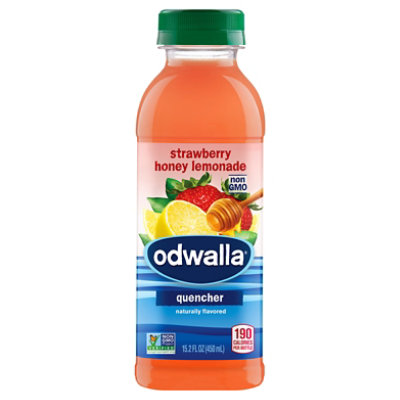 Odwalla Quencher Strawbeery Honey Lemonade - 15.2 Fl. Oz.