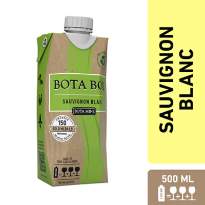 Bota Mini Saivugnon Blanc Wine - 500 Ml - Image 2