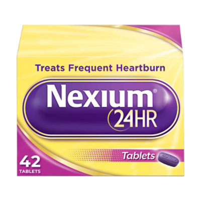 Nexium Acid Reducer Tablets 24HR 20 mg Delayed-Released - 42 Count - Image 1