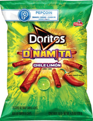 Doritos Tortilla Chips Rolled Chile Limon - 4.25 Oz - Image 2