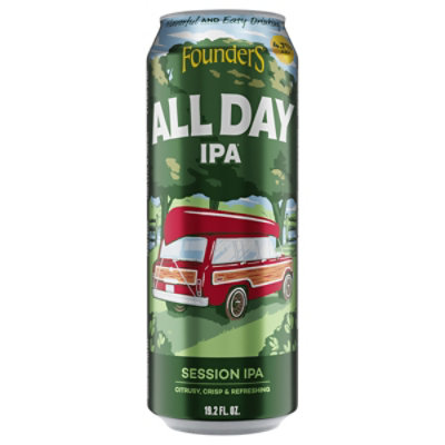 Founders Brewing Co. Year-Round Beer All Day IPA Can - 19.2 Fl. Oz. - Image 1