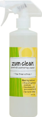 Zum Clean Cleaner Spray Granite & Countertop Tea Trea-Citrus - 16 Fl. Oz. - Image 2