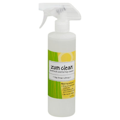 Zum Clean Cleaner Spray Granite & Countertop Tea TreaCitrus 16 Fl