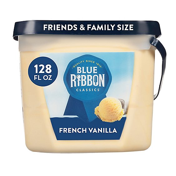 Blue Ribbon Classics Ice Cream Pails French Vanilla - 1 Gallon