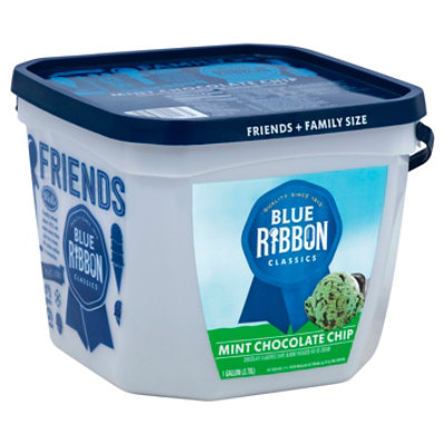 Blue Ribbon Classics Pail Mint Chocolate Chip - 1 Gallon - jewelosco