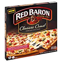 Red Baron Pizza Classic Chipotle Chicken Frozen - 19.25 Oz - Image 1
