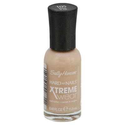 Sally Hansen Hard as Nails Xtreme Wear Nail Color Bare It All 105 - 0.4 Fl. Oz. - Image 1