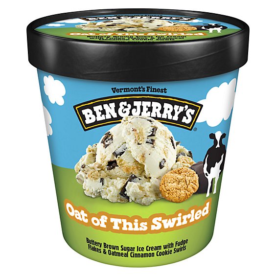 Ben & Jerry's Oat of This Swirled Ice Cream Pint - 16 Oz