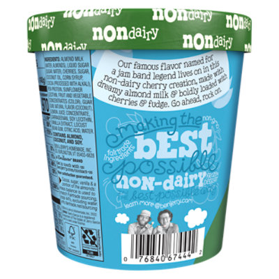 Ben & Jerry's Cherry Garcia Non-Dairy Frozen Dessert - 16 oz - Image 6